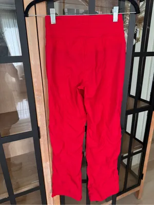 Lululemon Dance Studio Mid-Rise Pants joggers Hot Heat short petite drawstring thumbnail 5