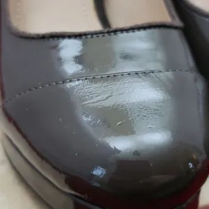 Victor Alfaro Heels Brown High Heels Pumps Size 8.5 B thumbnail 6