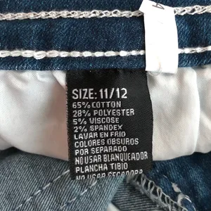 Sky nwt size 11 / 30 Bootcut Jeans with Red, White & Blue Star Pockets thumbnail 5