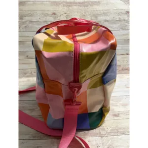 Talking Out of Turn TOOT Bold Checker Skate Bag Crossbody Water Resistent NWOT thumbnail 3