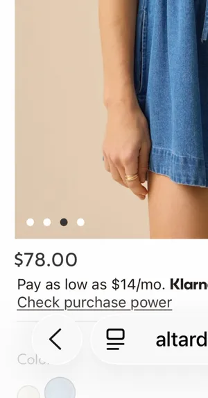 Altar'd State romper thumbnail 2