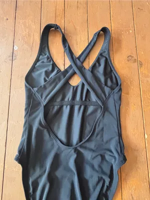 Anne Klein Basic Black One Piece Swim Suit thumbnail 2