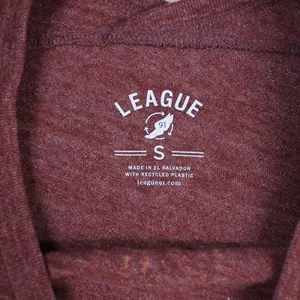 League 91 Arizona State Sun Devils Women S Heather Maroon Long Sleeve Tee NWT thumbnail 4