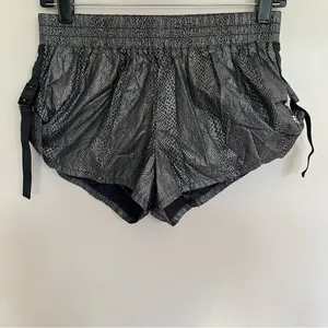 FP Movement The Way Home Shorts Silver Snakeskin Animal‎ Print Buckle XS thumbnail 11