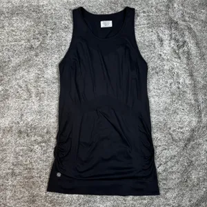 Athleta Finish Fast Racerback Seamless Women's Large Black thumbnail 2