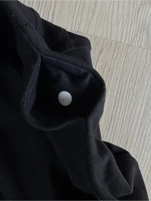 Lululemon Rare Discontinued black moto panel leggings thumbnail 5