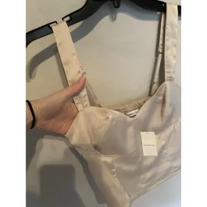 Abercrombie & Fitch Satin Style Corset Crop Top Size XS Party Summer Vacation thumbnail 5