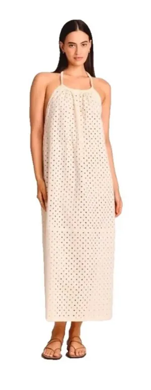 Vitamin A Cream Maxi Dress thumbnail 1