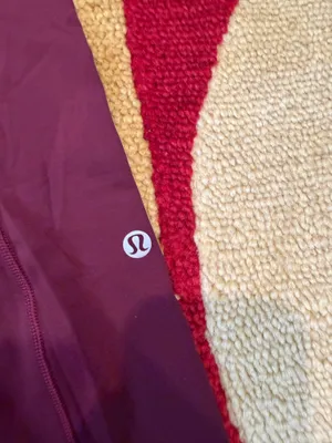 Lululemon Fast and Free High Rise Tight Leggings Burgundy Maroon Size 4 thumbnail 3