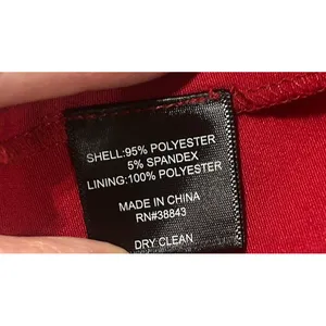 Sam Edelman Red Strapless Bow Sheath Party Dress Sz 6 Dance Homecoming Night Out thumbnail 8
