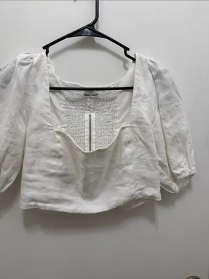 Reformation Yucca White Top thumbnail 2
