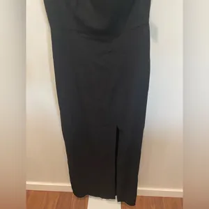 Thread One-Shoulder Crepe‎ Trumpet Gown Size 10 thumbnail 6