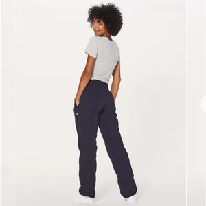 Lululemon Dance Studio Pant‎ III Regular Lined 32 Midnight Navy 12 thumbnail 2