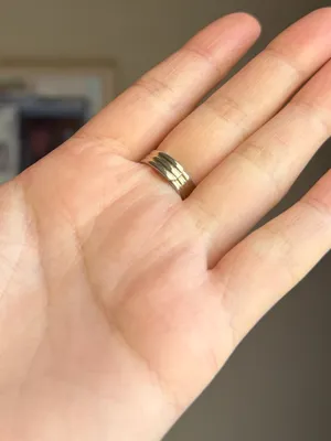 Boutique Cute fairy cottage flower adjustable ring🌼 thumbnail 6