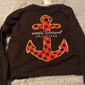 Simply Southern long sleeved crop top thumbnail 2
