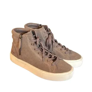 Ugg Ollie high top grey suede sneakers size 8 thumbnail 2