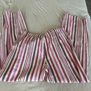 Auden pink stripe pajama pants Size M thumbnail 4