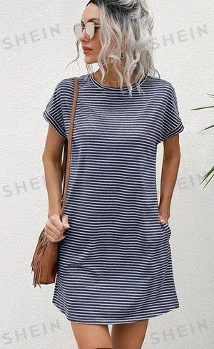SheIn Tshirt Dress thumbnail 1