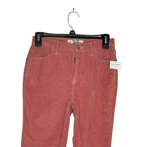 We The Free People Women's Pants Mid-Rise‎ Skinny Corduroy Raw Hem Brown 25 NWT thumbnail 4