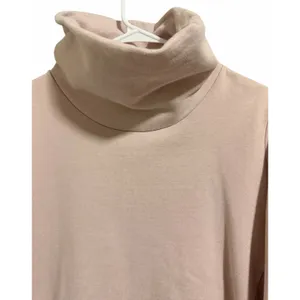 Athleta Funnel Neck Sweatshirt Faint‎ Pink Women's Size Medium thumbnail 3