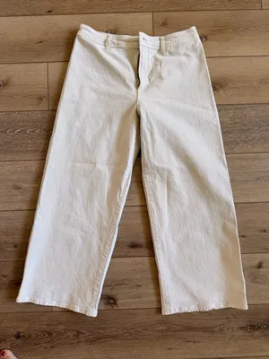 Universal Threads Women's High-Rise Sailor Wide Leg Ankle Jeans thumbnail 1