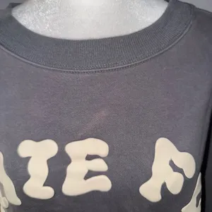 White Fox Gray Sweatshirt L/XL Vol. 5 (Last Slide Shows‎ Flaw Tiny Bleach Stain) thumbnail 2
