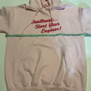 Gentlemen… Start Your Engines Womens Baby Pink Sweatshirt Hoodie Medium Car Girl thumbnail 4