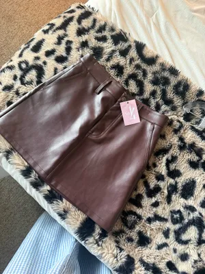 Pistola Leather Skirt Mini thumbnail 4