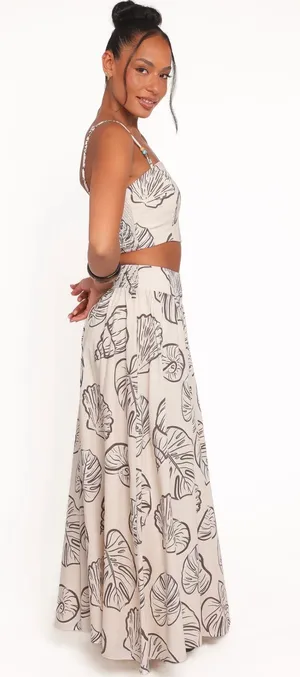 Kristy Crop Top & Maxi Skirt Set thumbnail 6