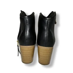 Women’s Maurice’s Black Vegan Leather Western Style Boots Sz: 7 thumbnail 5