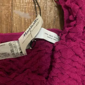 Zara Womens Purple Popcorn One Shoulder Crop Top XS S Bust 28” 30” NWT New thumbnail 4
