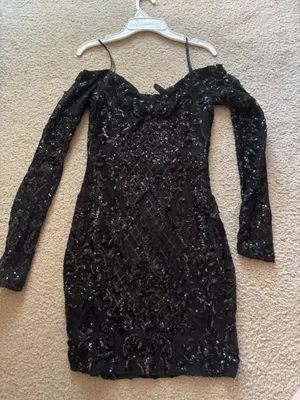 Windsor Black Long Sleeve Dress thumbnail 1