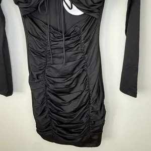 Princess Polly Dress Black Mini thumbnail 4