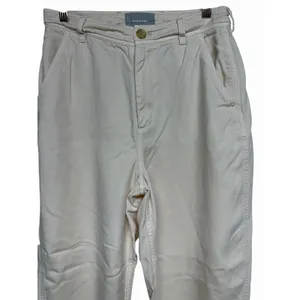 Everlane The Utility Barrel Pant‎ Bone Women's Size 4 thumbnail 3