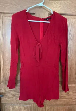 Red Romper  thumbnail 1