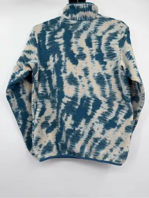 Patagonia Synchilla Snap-T Mighty Mycelium Wavy Blue Fleece S 25455 thumbnail 3