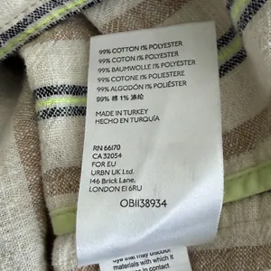 Maeve by Anthropologie Women’s Textured Cotton Stripe Blazer Jacket Relaxed Sz M thumbnail 10