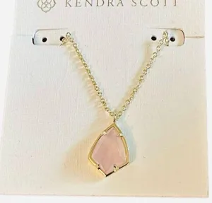 NWT Kendra Scott Rose Quartz Necklace thumbnail 5