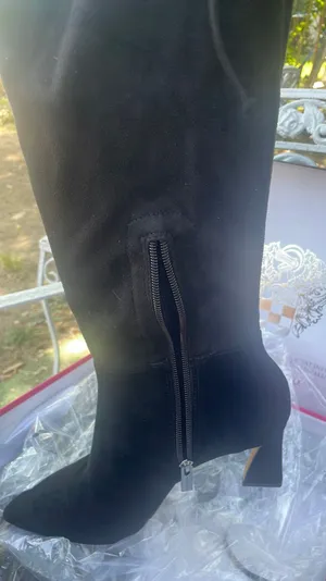 Vince Camuto Women long black boots thumbnail 1