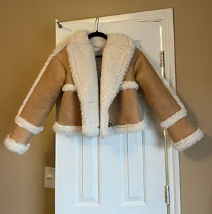 Altar'd State Suede And Sherpa Jacket thumbnail 2