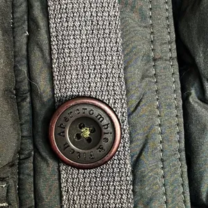 Abercrombie & Fitch Insulated Dark Grey Puffer Vest Coat Jacket Womens M thumbnail 4