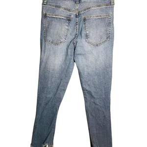 Kendall + Kylie The Relaxed Skinny Distressed Jeans thumbnail 5