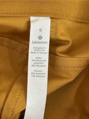 Lululemon City Sleek 5 Pocket 7/8 high rise Pant Spiced Bronze W5CZIS thumbnail 4