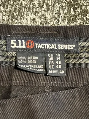Womens sz10 5.11 Tactical Taclite Pro Work Pants w/built in knee pads-black thumbnail 12