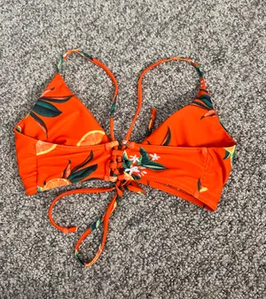 Zaful Orange Blossom Print Bikini Set thumbnail 7