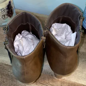 Journee Collection Heeled Ankle Booties with Dual Zippers Size 6.5 thumbnail 10