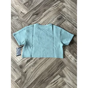 Alphalete Woman’s ELMTS Short SLEEVE Crop - Teal , Size XS thumbnail 9