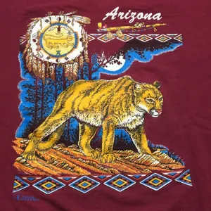 Vintage Maroon Arizona Tourist Tee thumbnail 2