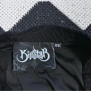 Killstar Caroline Black Lace Handkerchief Hem Skirt XS thumbnail 11