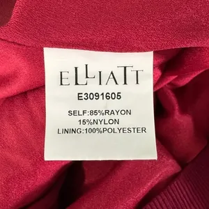Elliatt Unwrapped‎ Bow Halter Dress Small Backless Sleeveless Party Cocktail Red thumbnail 12